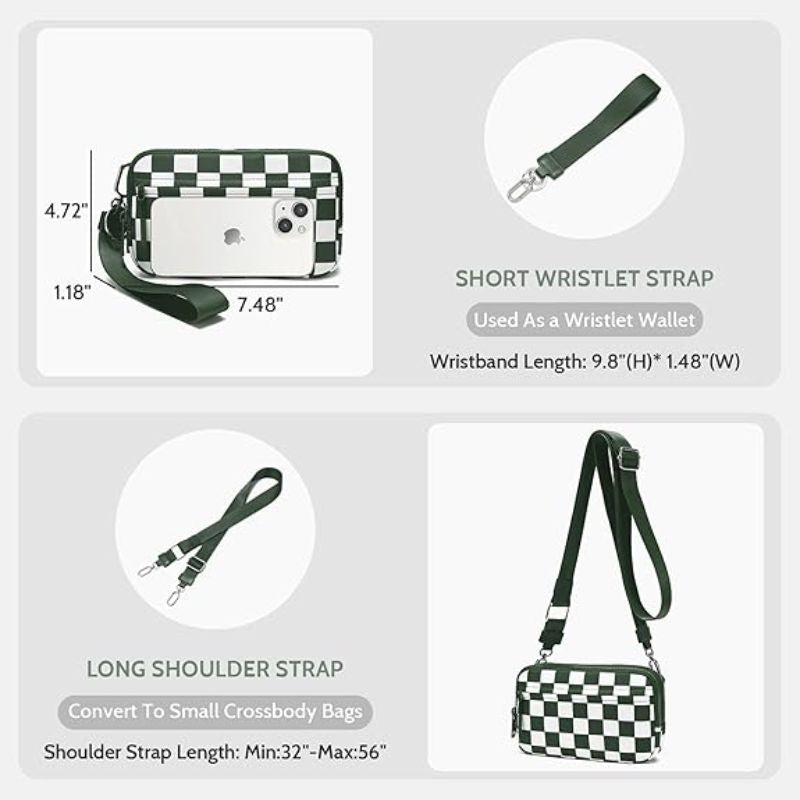 Statshy - Crossbody Wallet Duo