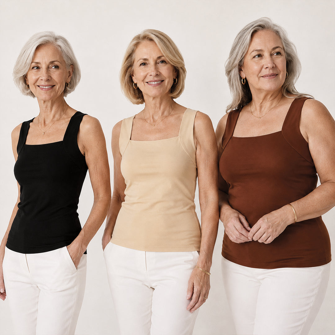 Loumeyra's Built-In Bra Comfort Shaper Tank