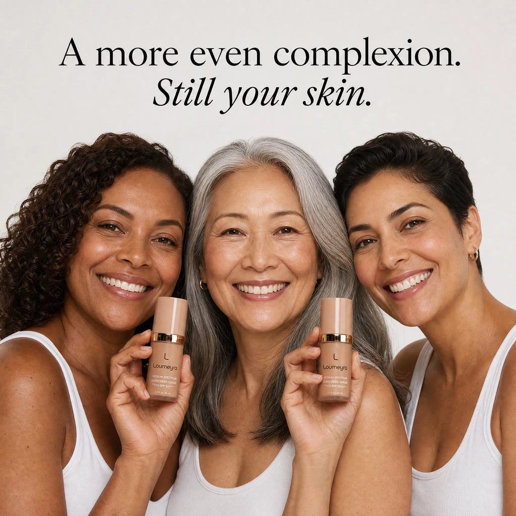 Adaptive foundation texture and finish
