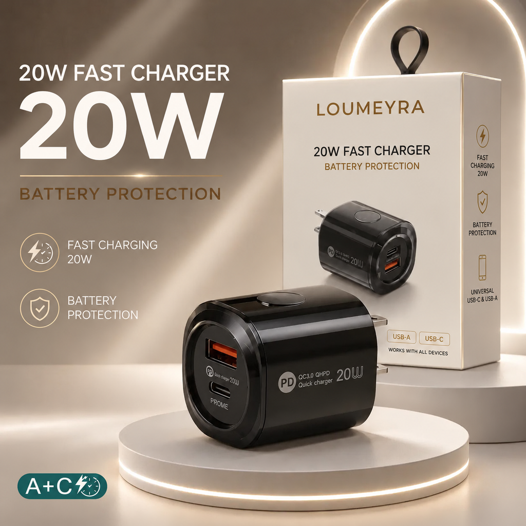 Loumeyra 20W USB-C fast charger