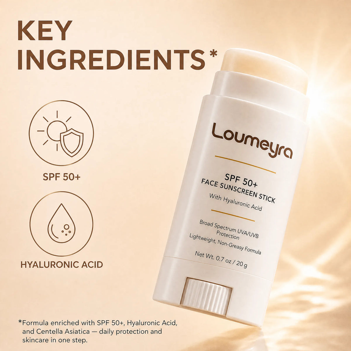 SPF 50+ Protective Stick | 2-in-1 Skin Care